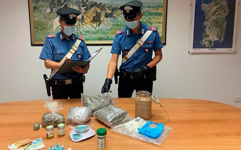 Spaccio di droga Olbia Poltu Quadu