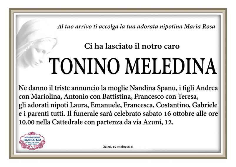 Necro Ozieri 258 Tonino Meledina
