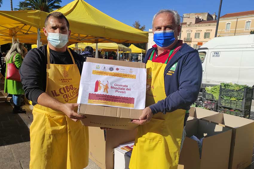 Campagna amica dona cibo per GIORNATA MONDIALE POVERO