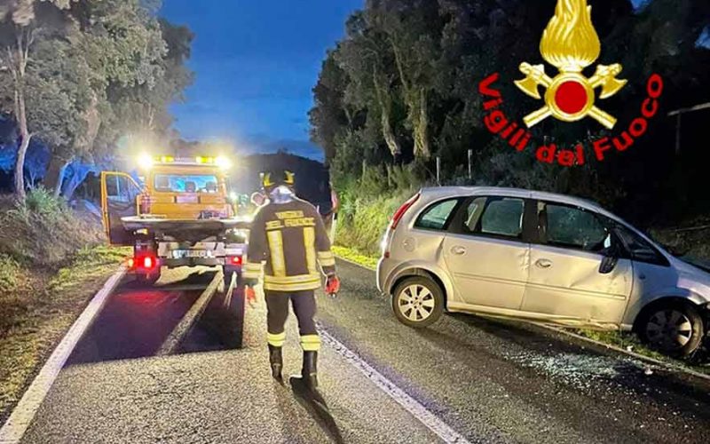 Incidente ss 127 Calangianus Telti