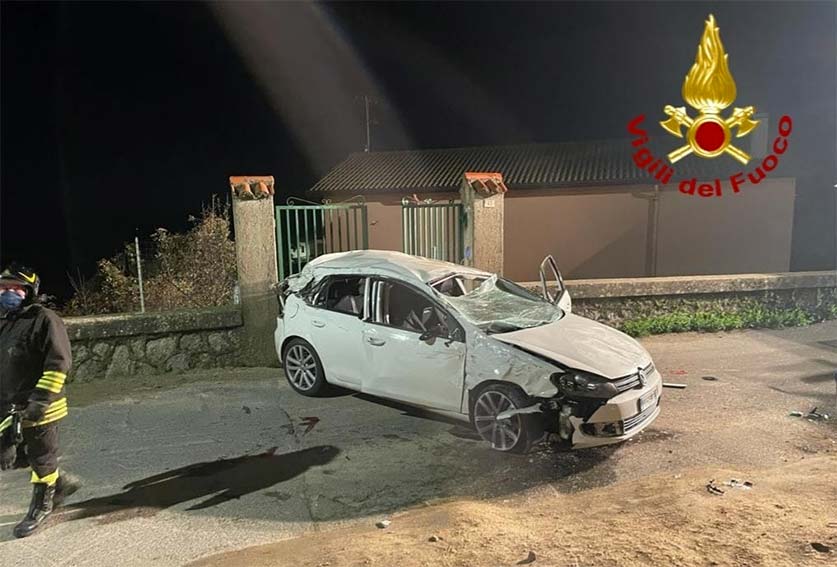 Incidente stradale Bono