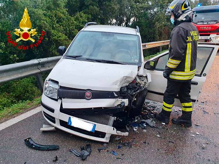 Incidente sulla Olbia Telti ss 127