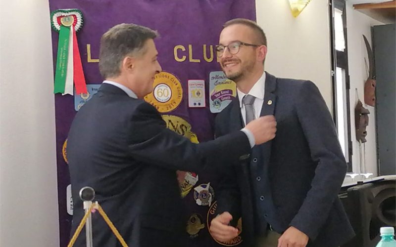 Presidente Lions Club Ozieri Luca Saba