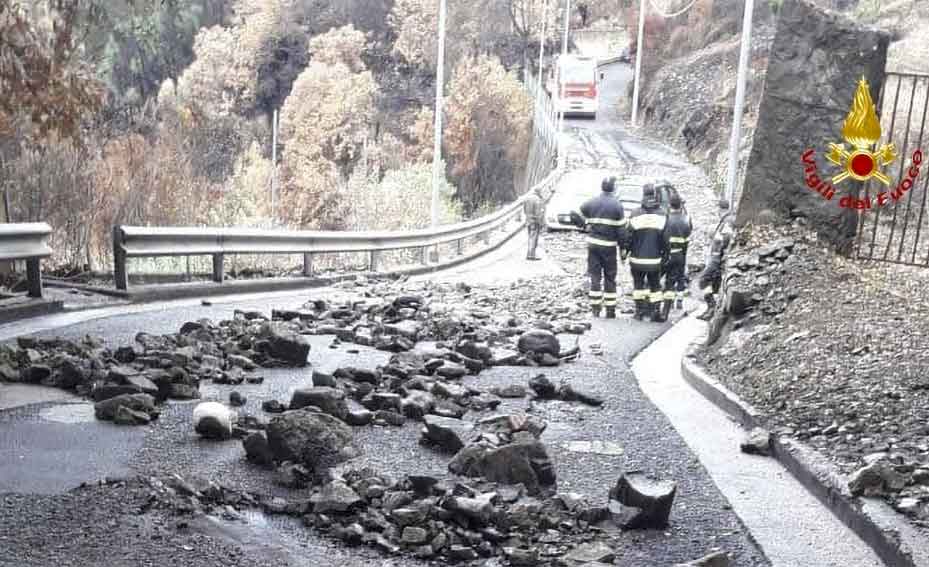 Maltempo nell'Oristanese, Vigili del Fuoco impegnati in diversi comuni 1 Maltempo Oristanese