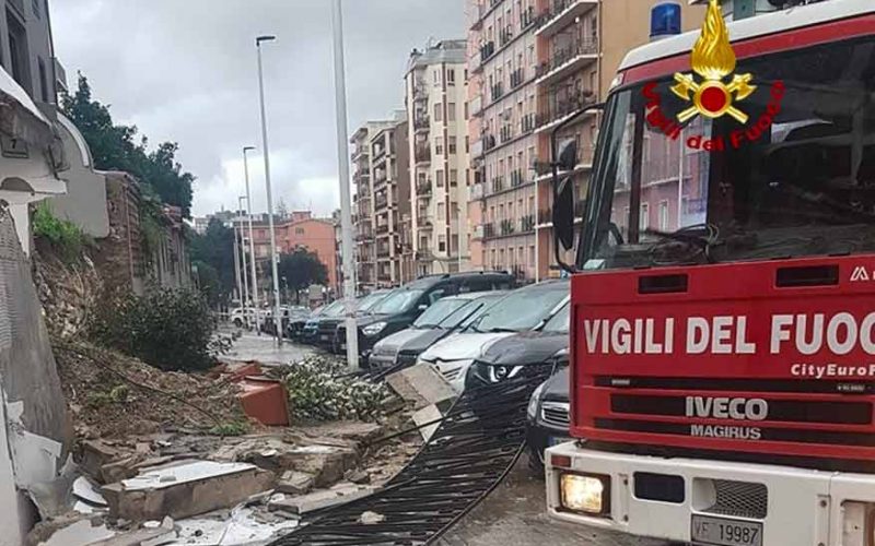 Maltempo a Cagliari