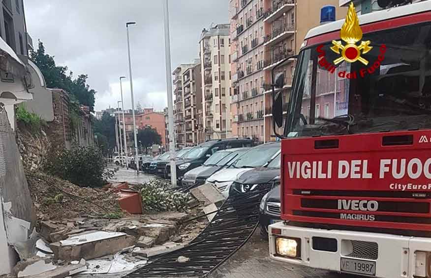 Maltempo a Cagliari