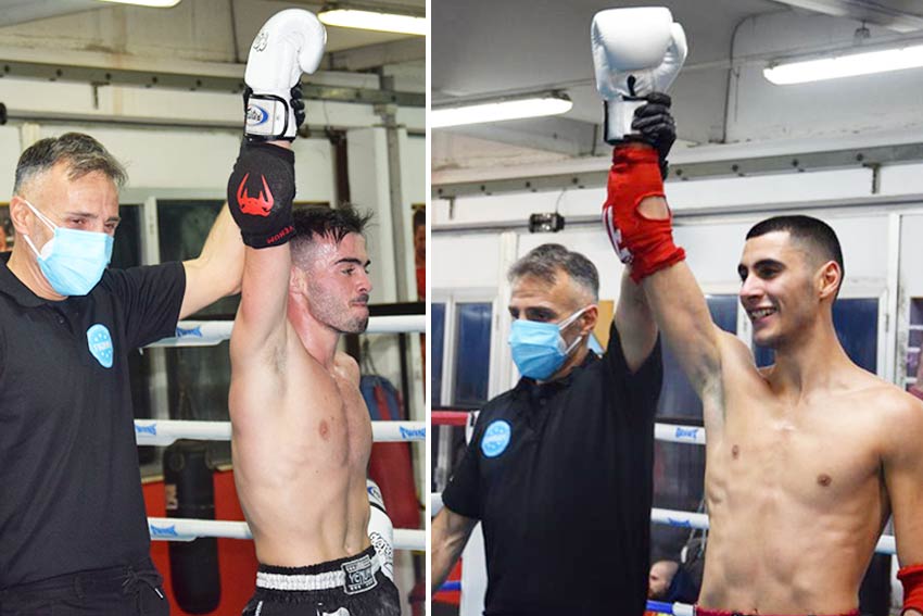 Muay thai, 2 atleti di Sinnai vincono il Fight club championship 1 Matteo Cambarau e Riccardo Corona