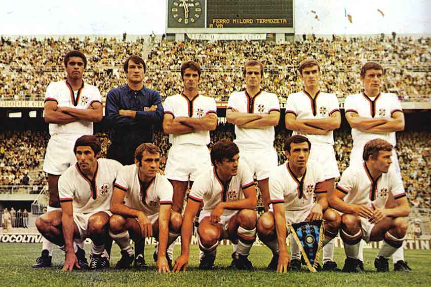 Niccolai in Mondovisione Cagliari Calcio 1969 70 1