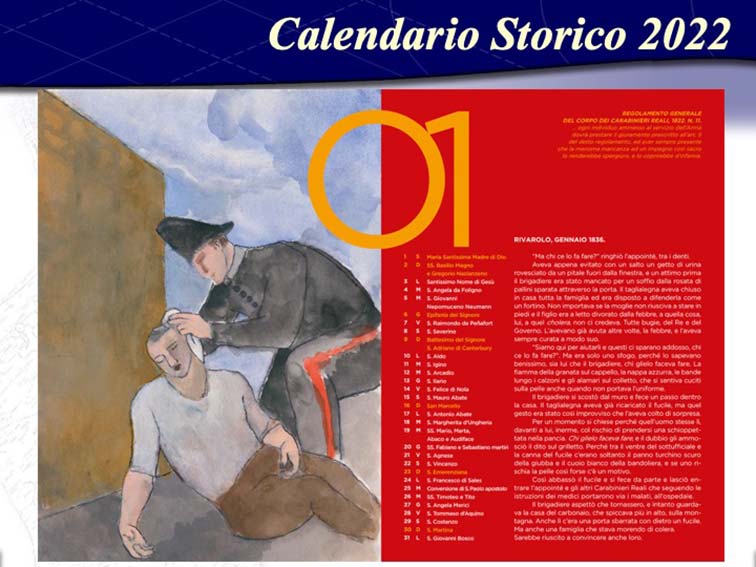 Presentazione del Calendario 2022