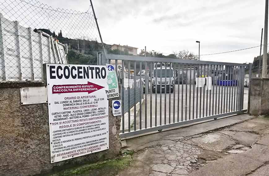 Raccolta rifiuti sospesa il 1° gennaio nei 7 comuni dell'Unione del Logudoro 1 Ecocentro Ozieri