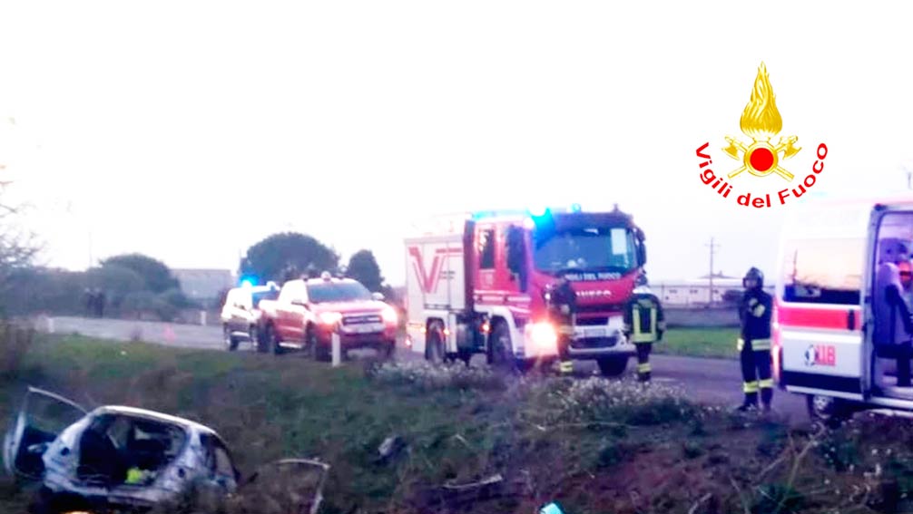 Incidente Villaso provinciale 7