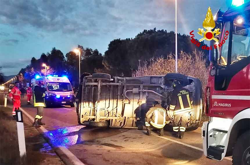 Incidente via dellAutonomia Quartu