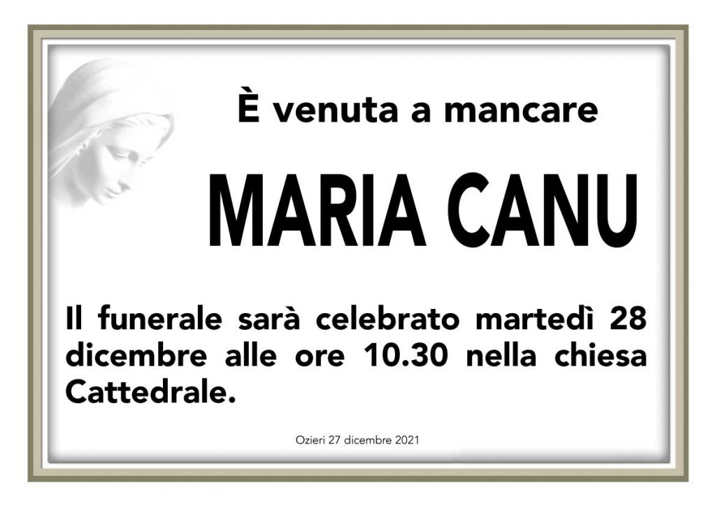 Necro Ozieri 230 Maria Canu