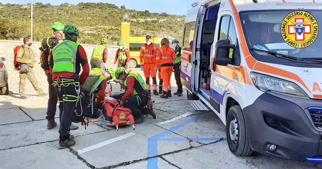 Cagliari soccorso speleologo