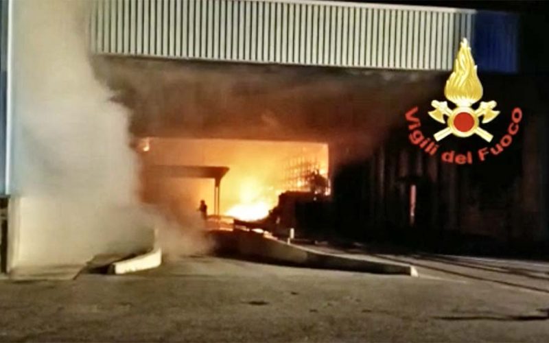 Incendio Macchiareddu
