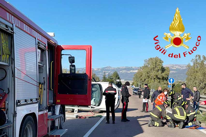 Incidente sulla statale 125 Tortolì-Lotzorai