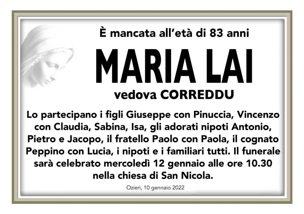 Maria Lai Correddu