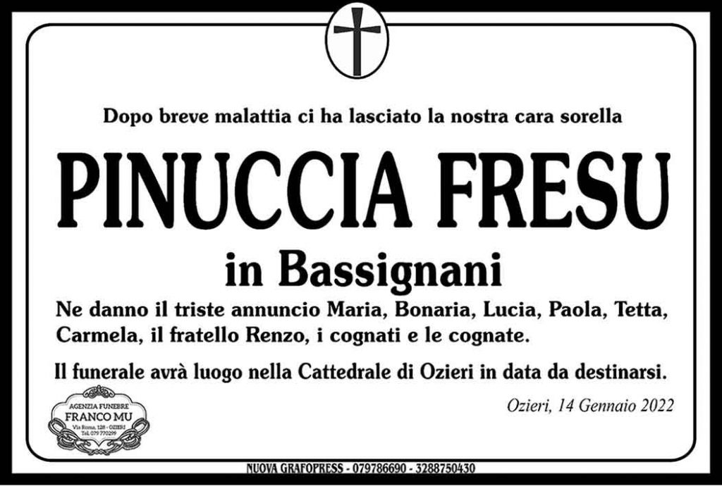 Necro Ozieri 221 Pinuccia Fresu