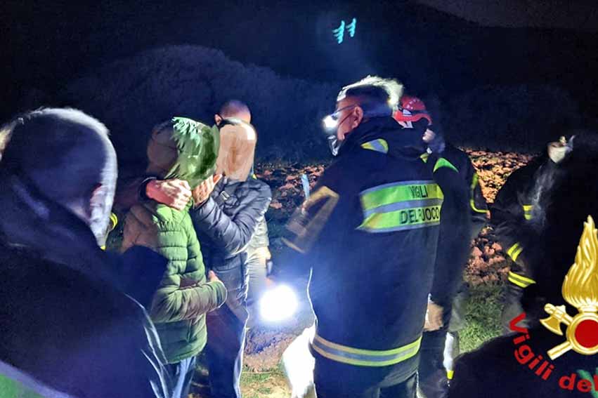 Ragazzo scomparso Monte Doglia Alghero
