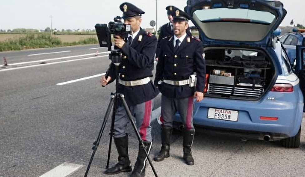 Telelaser Polizia Stradale