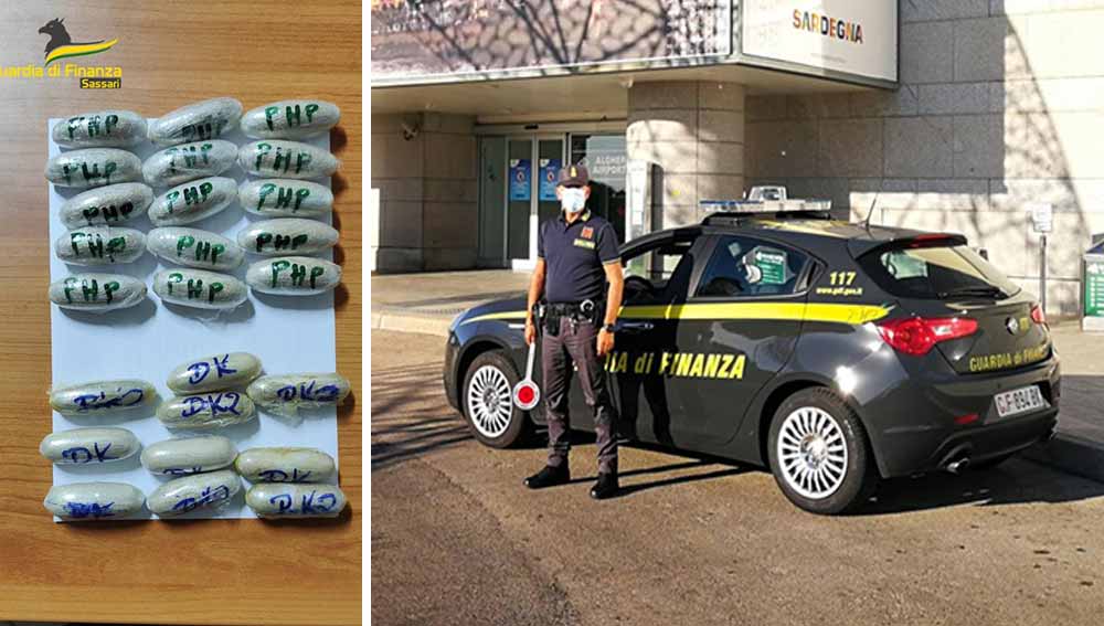 Da Bologna ad Alghero con 25 ovuli di eroina nello stomaco: arrestata nigeriana 1 ALGHERO AEROPORTO eroina ovuli nigeriana
