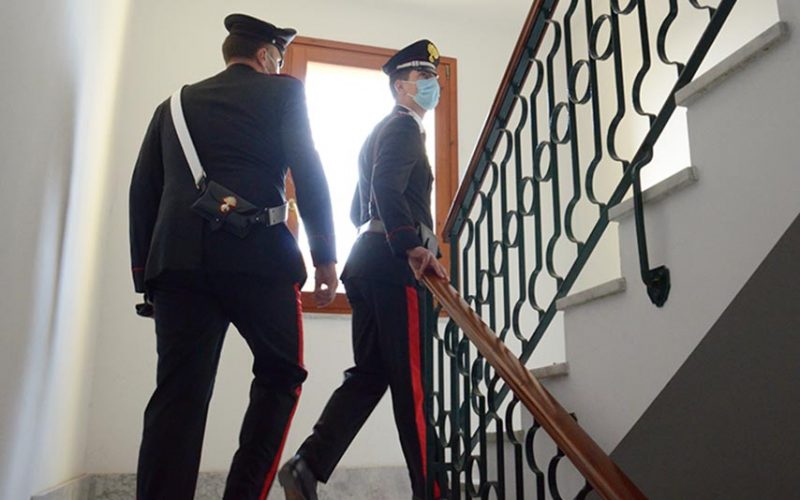 Carabinieri Cagliari abitazione