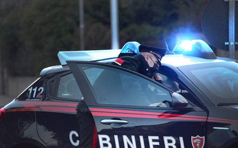 Carabinieri pattuglia notte