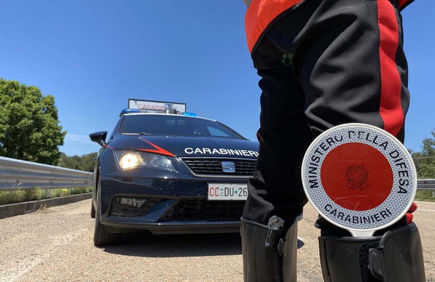 Carabinieri posto di blocco 2