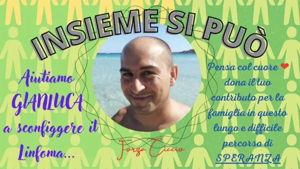 Sassari, aiutiamo Gianluca contro il Linfoma 1 Gialuca Sassari