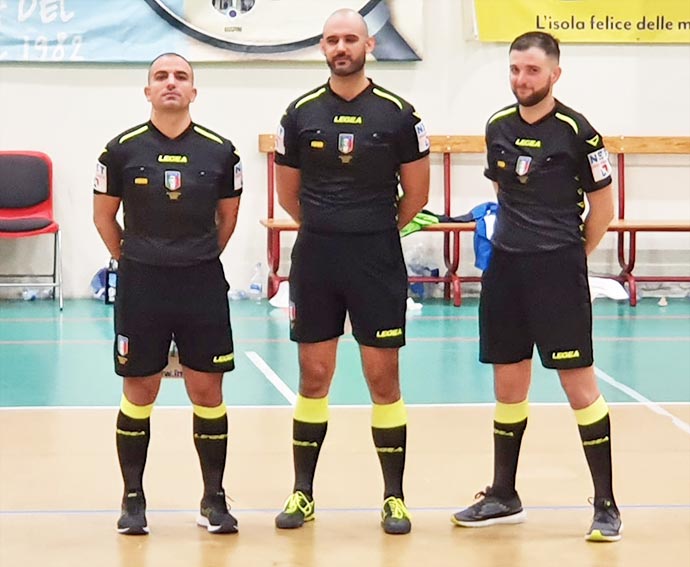 Due arbitri di Ozieri nelle finali di Coppa Italia di Calcio a 5 e di Eccellenza 2 Giovanni sanna