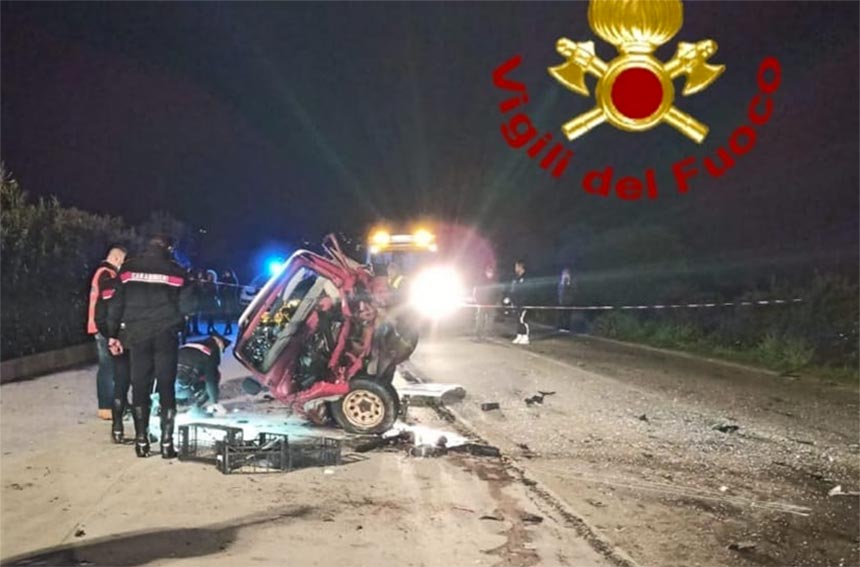 Incidente a Badesi, un morto e 3 feriti nello scontro tra 2 auto sulla sp 90 2 INCIDENTE BADESI