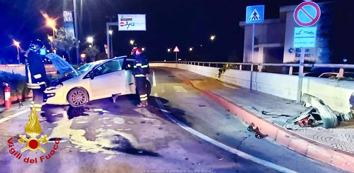 Incidente Olbia rotatoria aeroporto