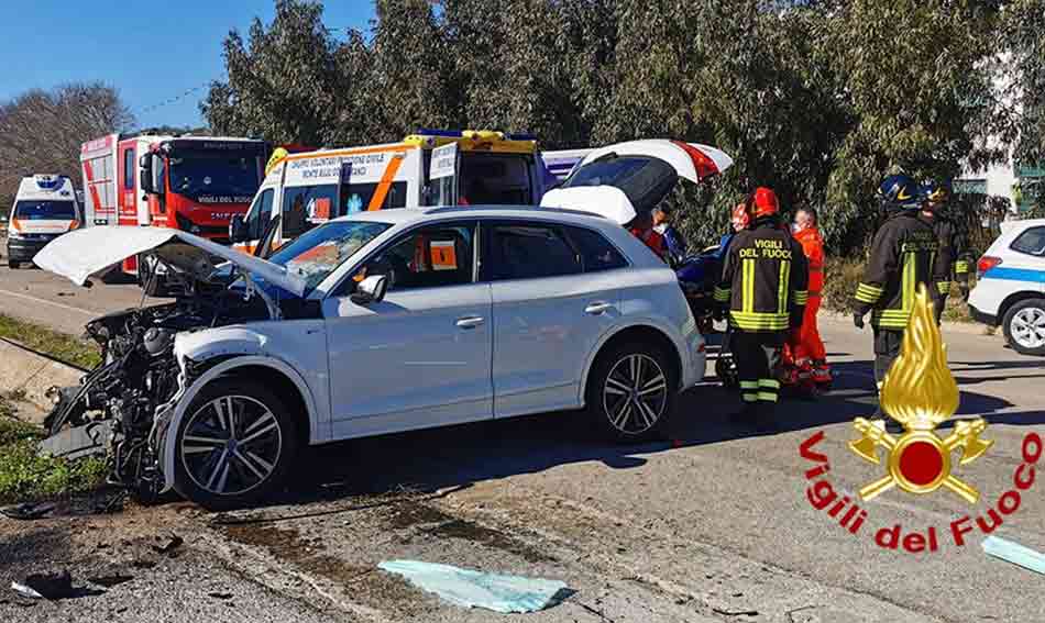 Incidente zona industriale Olbia 2