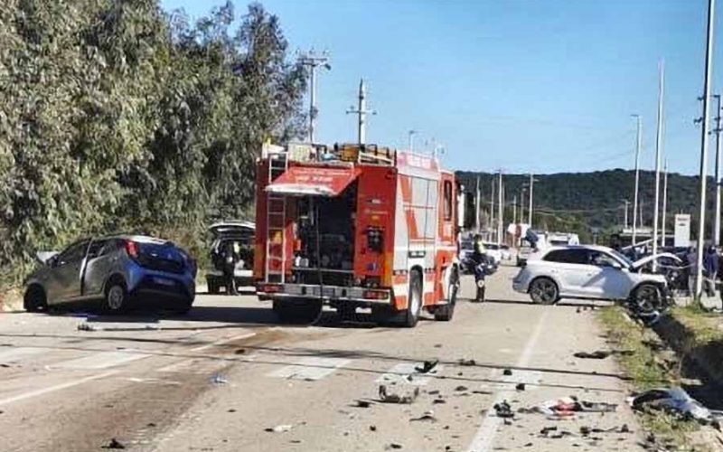 Incidente zona industriale Olbia