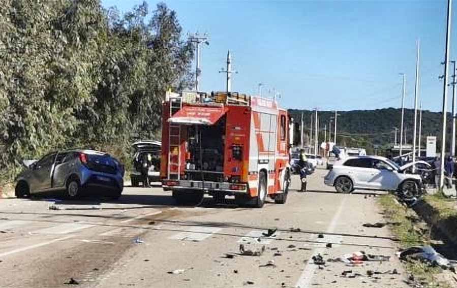 Incidente zona industriale Olbia