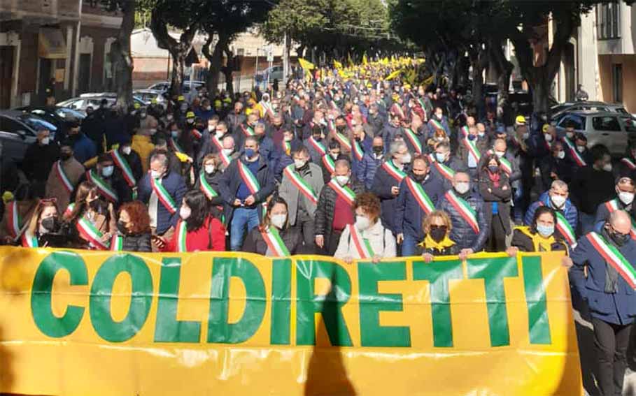 MANIFESTAZIONE coldiretti Cagliari