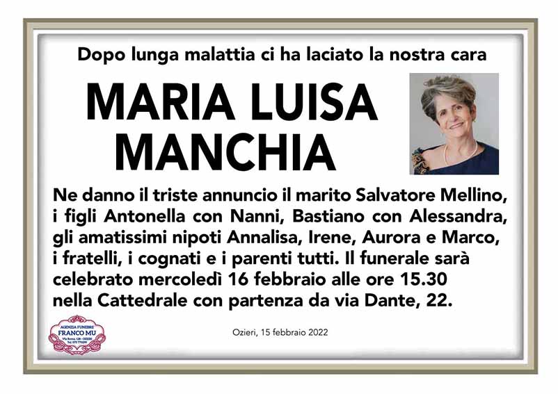 Maria Luisa Manchia