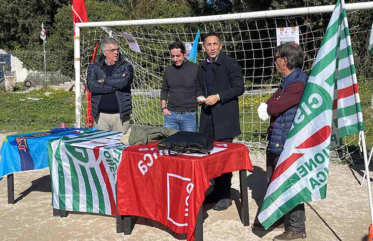 Sit-in dei lavoratori della Ge.Na. di Sassari, Piu (Progressisti): «Occorre aprire tavolo per adeguamento tariffe» 2 Piu GeNa Sassari 1