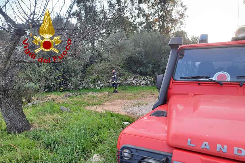 Ragazzo scompare da San Pantaleo, ritrovato dai Vigili del Fuoco di Arzachena a La Celvia 1 Ricerche ragazzo scomparso San Pantaleo