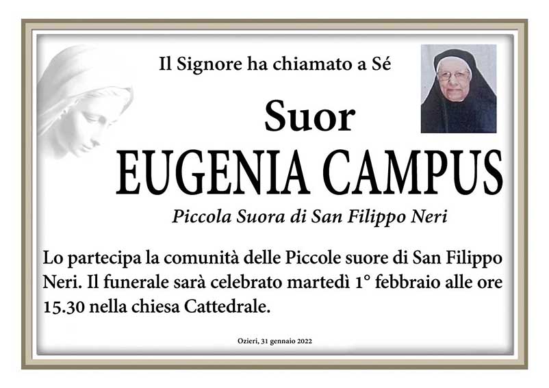 Necro Ozieri 211 Suor Eugenia