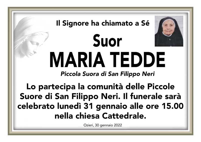 Necro Ozieri 212 Suor Maria Tedde