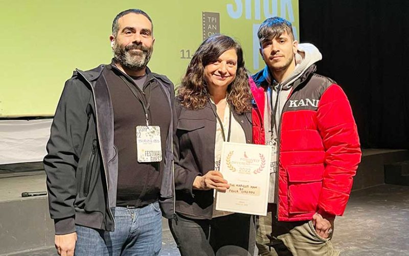 2Maurizio Abis Paola Cireddu Alessio Arrais Audience Award Positively Different SFF Atene