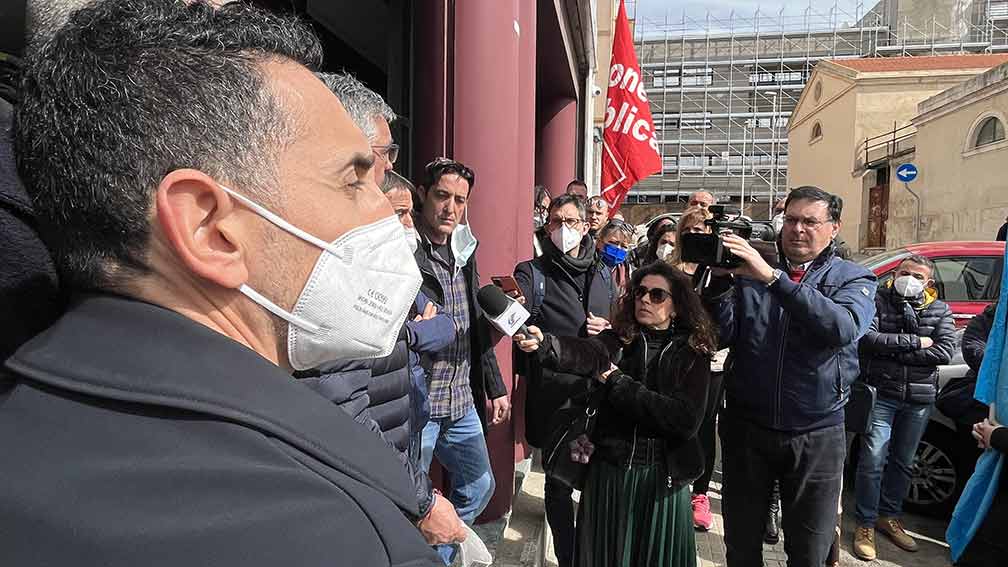 Sit-in lavoratori Elleuno e Ge.Na., Piu (Progressisti): «La sanità convenzionata sassarese non può essere dimenticata» 1 Antonio piu Sassari Elleuno