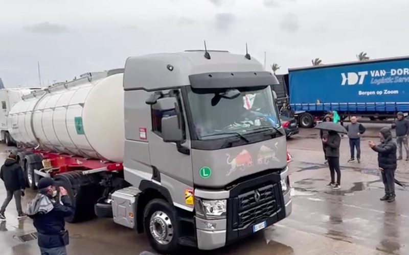 Blocco autotrasportatori
