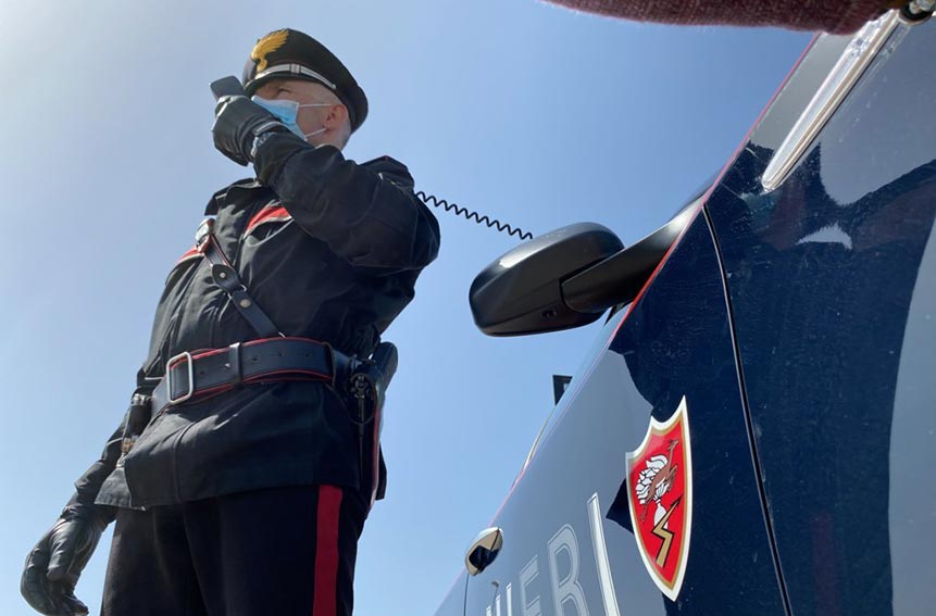 Guida sotto l'effetto di droga, denunciate due persone di Elini 1 Carabiniere radiomobile