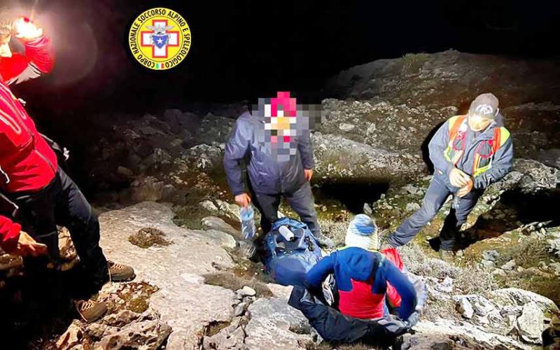 Escursionisti salvati Orgosolo
