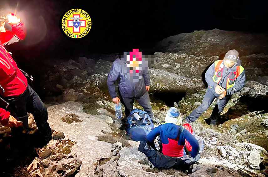 Si perdono nel Supramonte di Orgosolo, 2 escursionisti ritrovati dal CNSAS 1 Escursionisti salvati Orgosolo