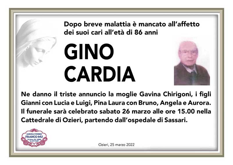 Necro Ozieri 190 Gino Cardia