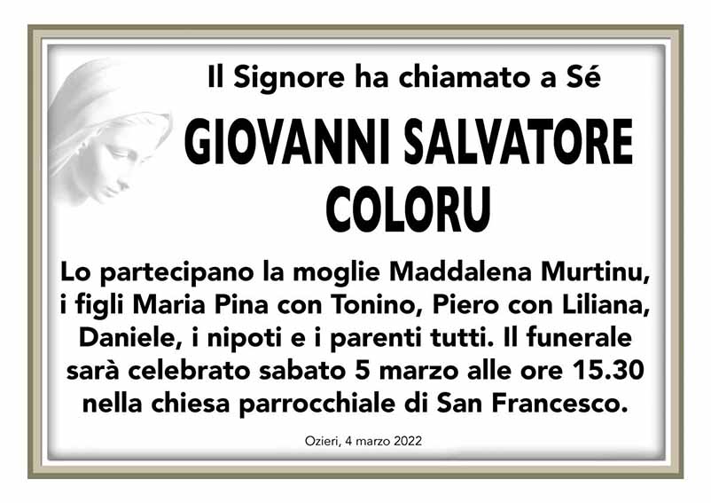 Necro Ozieri 195 Giovanni Coloru