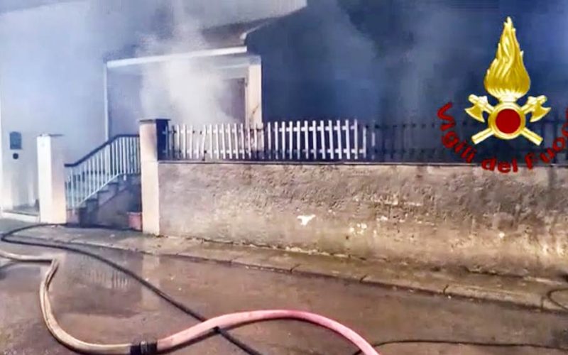 Incendio Ittiri